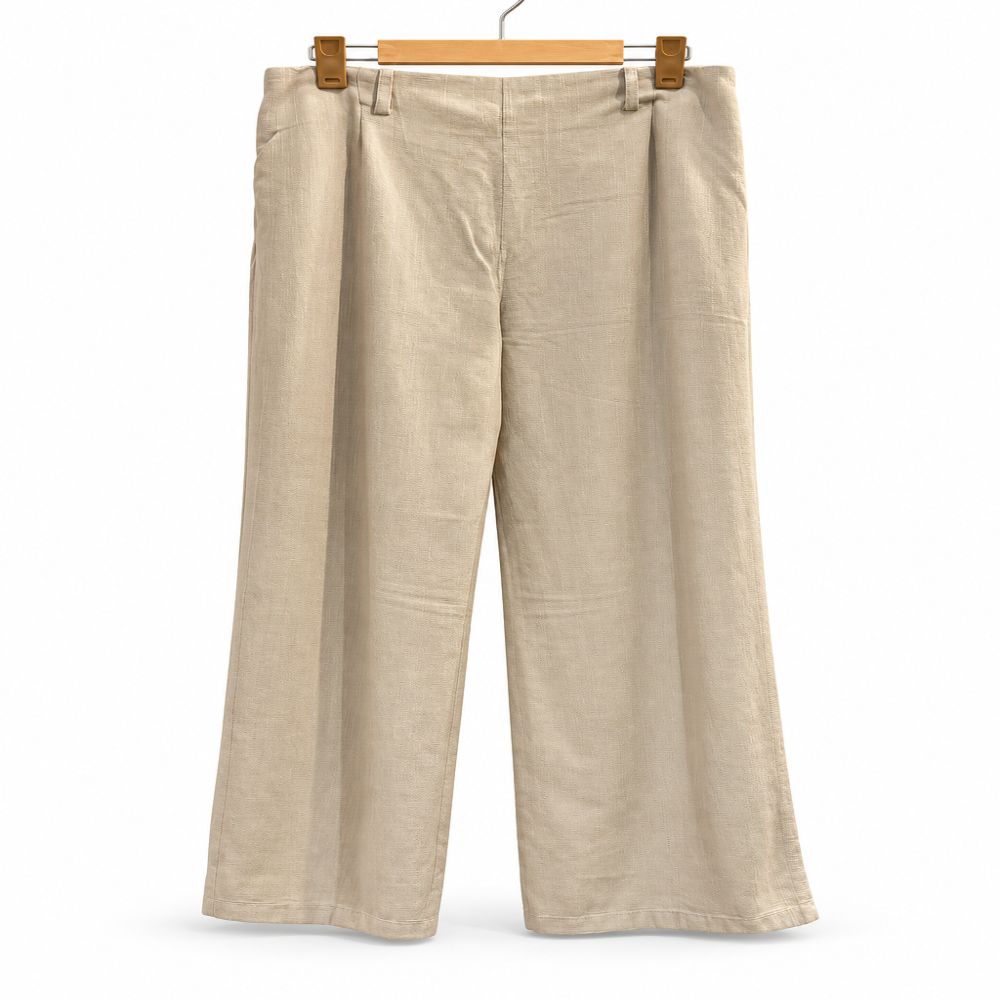 Hemp-linen trousers (1) شلوار لینن کنفی - تصویر 1