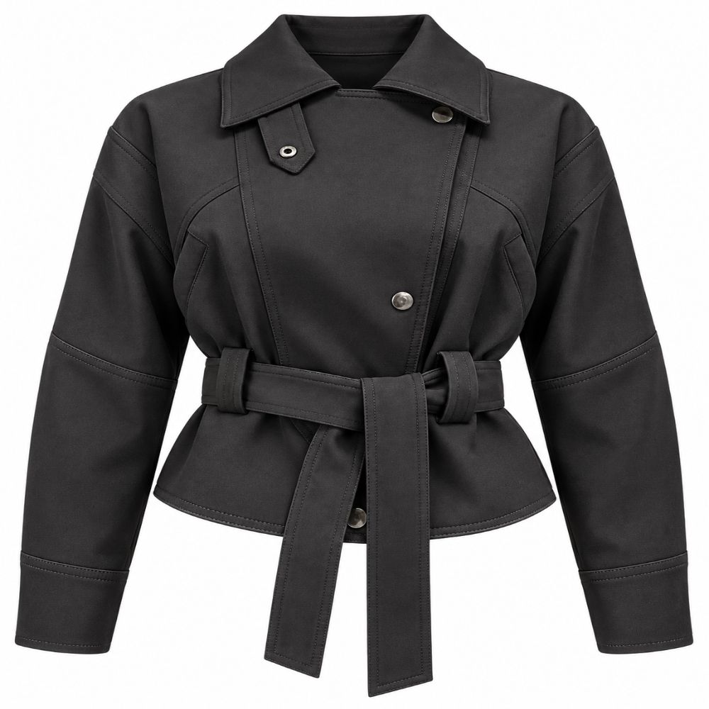ZARA Trench Coat (2) ترنچ کت ZARA - تصویر 1
